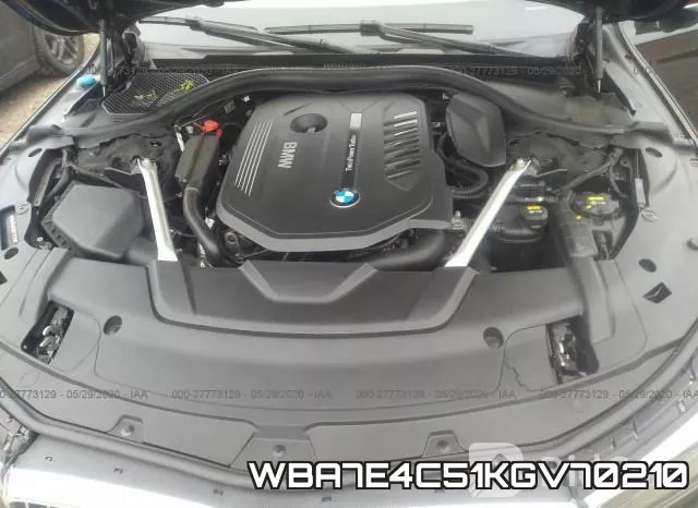 WBA7E4C51KGV70210 фото 2