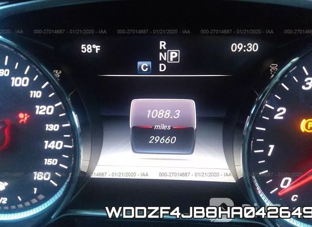 WDDZF4JB8HA042649 фото 8