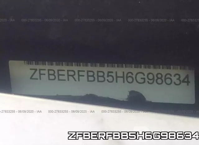 ZFBERFBB5H6G98634 фото 10