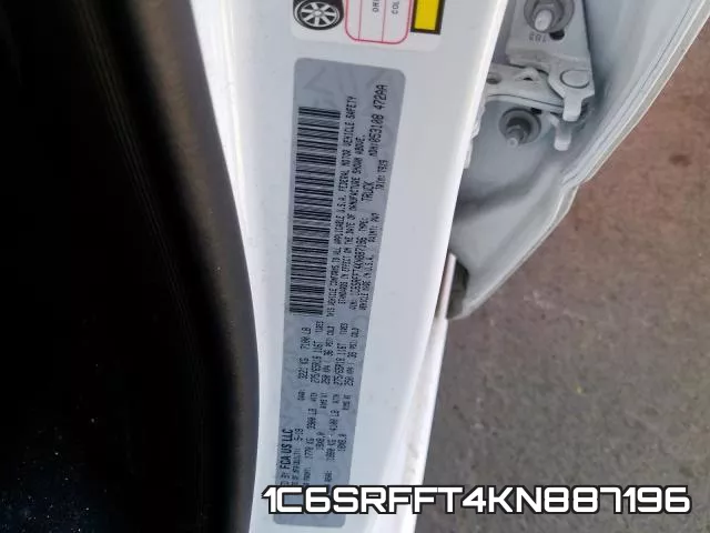 1C6SRFFT4KN887196 фото 2