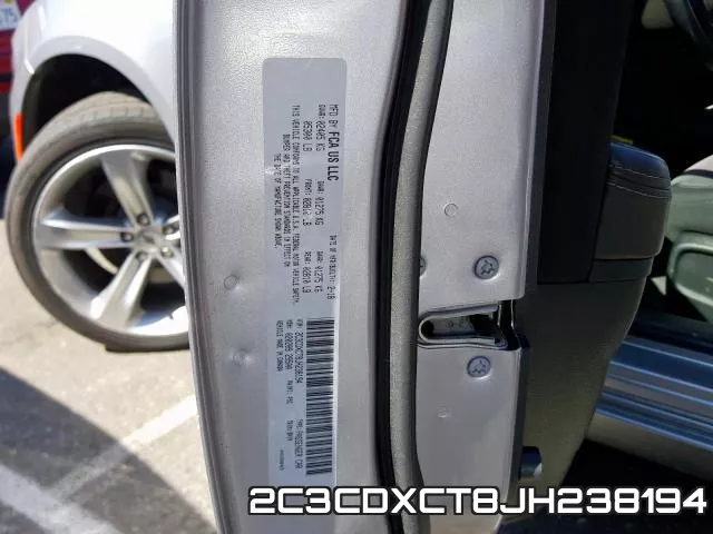 2C3CDXCT8JH238194 фото 2