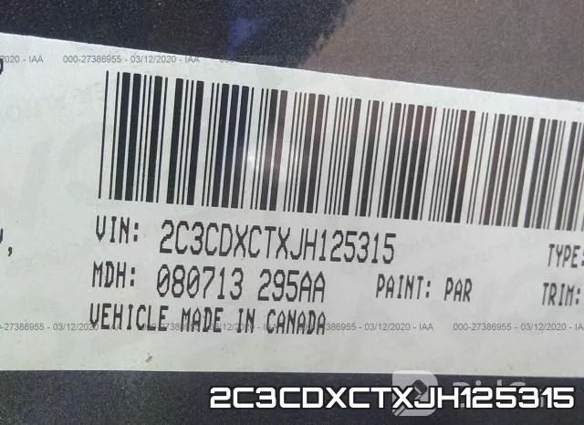2C3CDXCTXJH125315 фото 10