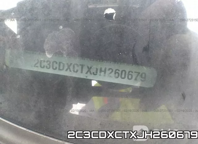 2C3CDXCTXJH260679 фото 10