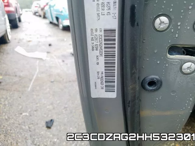 2C3CDZAG2HH532301 фото 2