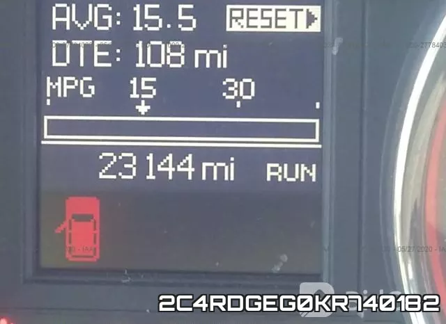 2C4RDGEG0KR740182 фото 8