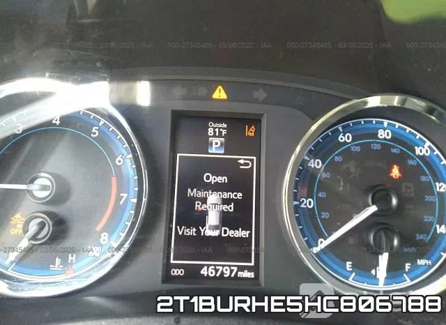 2T1BURHE5HC806788 фото 8