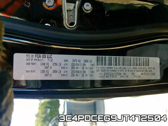 3C4PDCEG9JT472504 фото 2