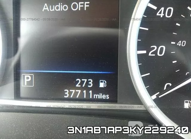 3N1AB7AP3KY229240 фото 8