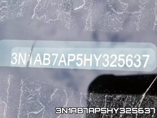 3N1AB7AP5HY325637 фото 2