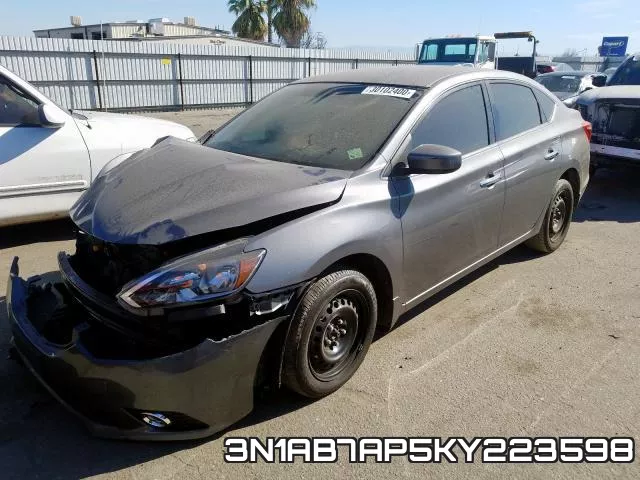 3N1AB7AP5KY223598 фото 3