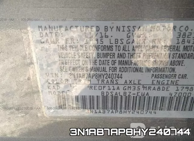 3N1AB7AP8HY240744 фото 10