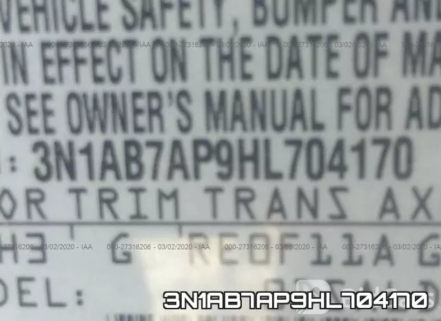 3N1AB7AP9HL704170 фото 10