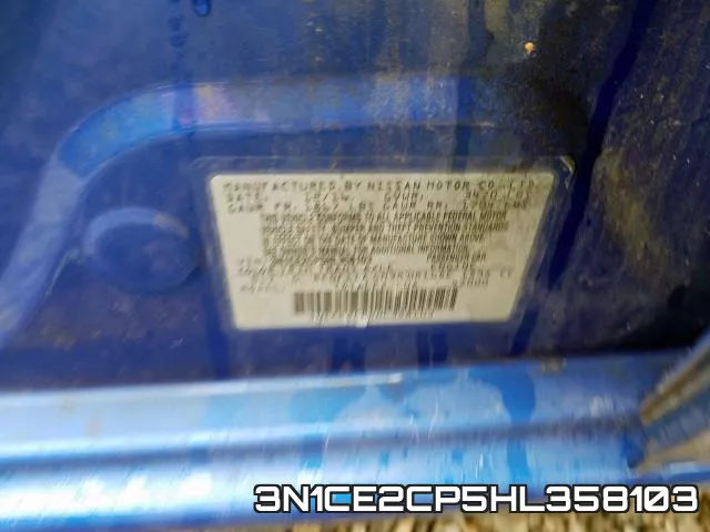 3N1CE2CP5HL358103 фото 2