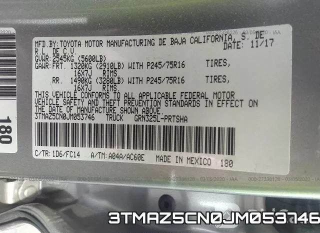 3TMAZ5CN0JM053746 фото 10