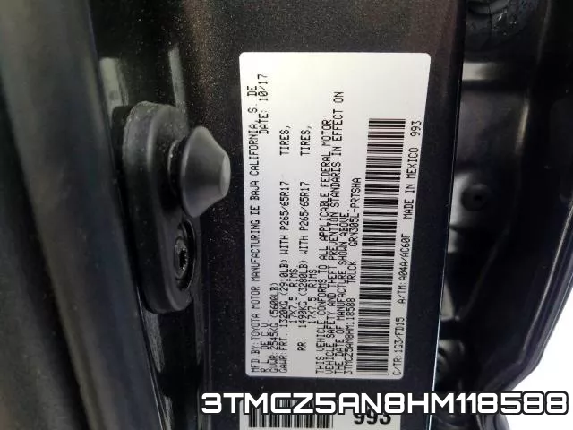 3TMCZ5AN8HM118588 фото 2