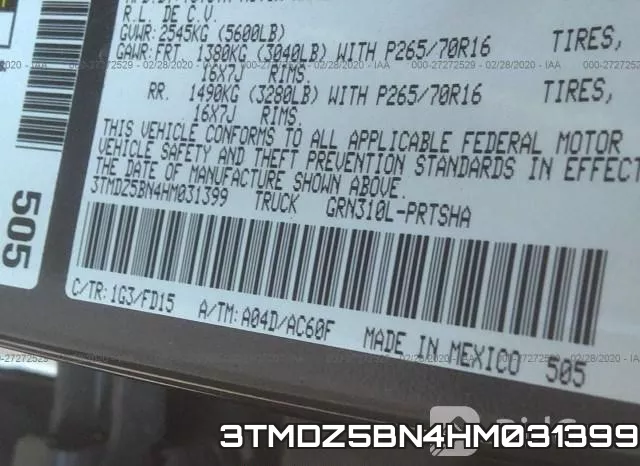 3TMDZ5BN4HM031399 фото 10