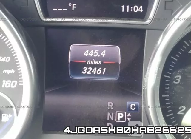 4JGDA5HB0HA826625 фото 8