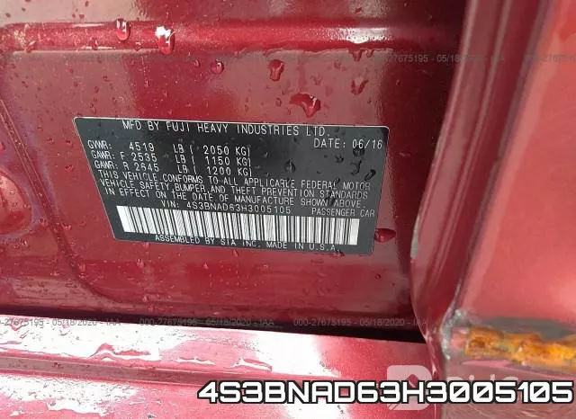4S3BNAD63H3005105 фото 10