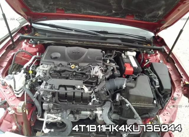 4T1B11HK4KU736044 фото 2