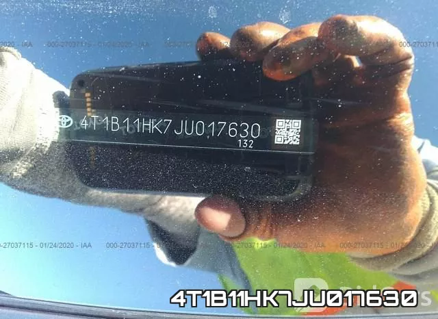 4T1B11HK7JU017630 фото 10