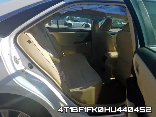 4T1BF1FK0HU440452 фото 7