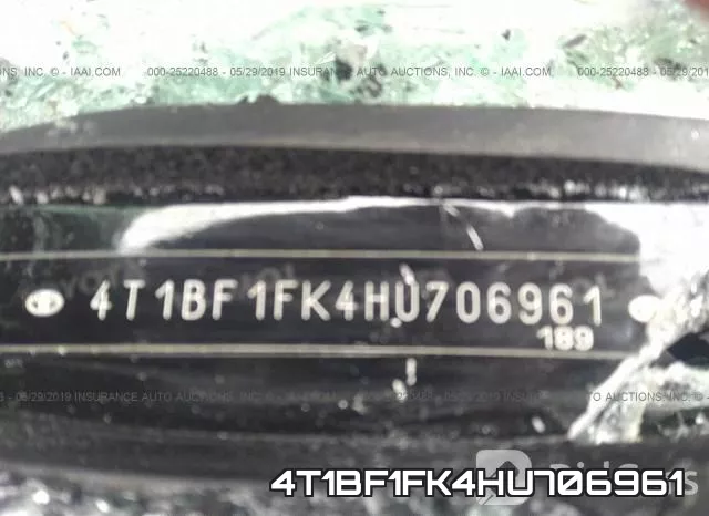 4T1BF1FK4HU706961 фото 10