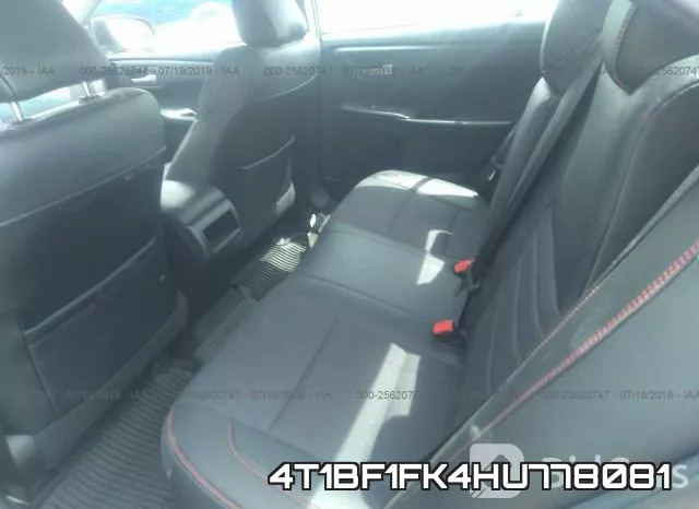 4T1BF1FK4HU778081 фото 9