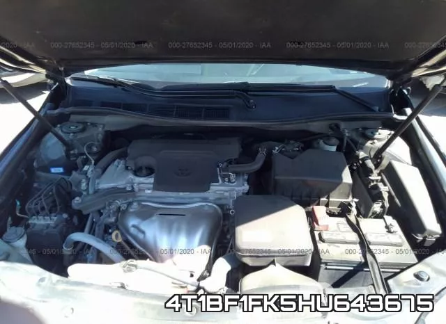 4T1BF1FK5HU643675 фото 2