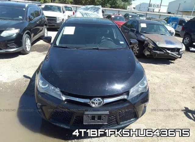 4T1BF1FK5HU643675 фото 7