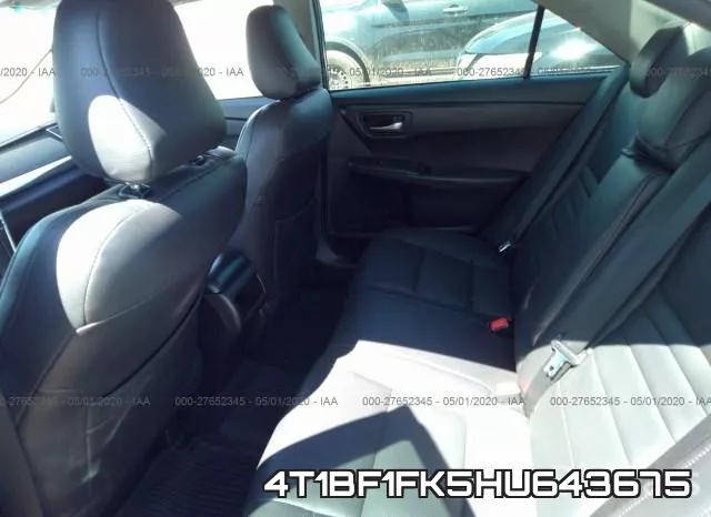 4T1BF1FK5HU643675 фото 9