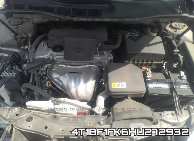 4T1BF1FK6HU272932 фото 2