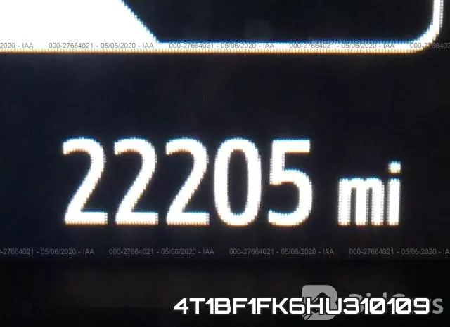 4T1BF1FK6HU310109 фото 8