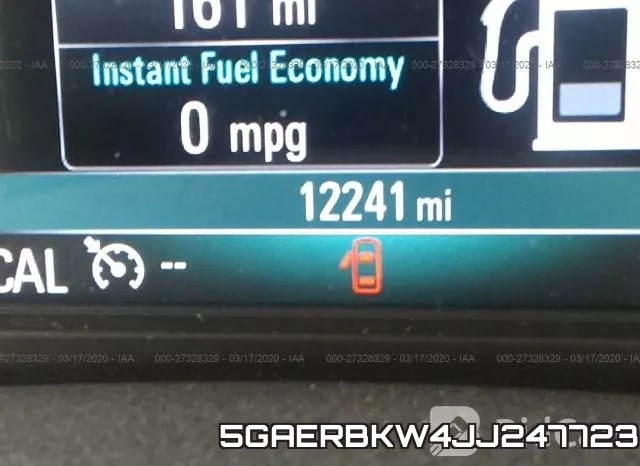 5GAERBKW4JJ247723 фото 8