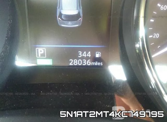 5N1AT2MT4KC749795 фото 8