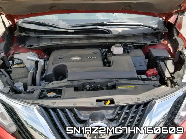 5N1AZ2MG7HN160609 фото 8
