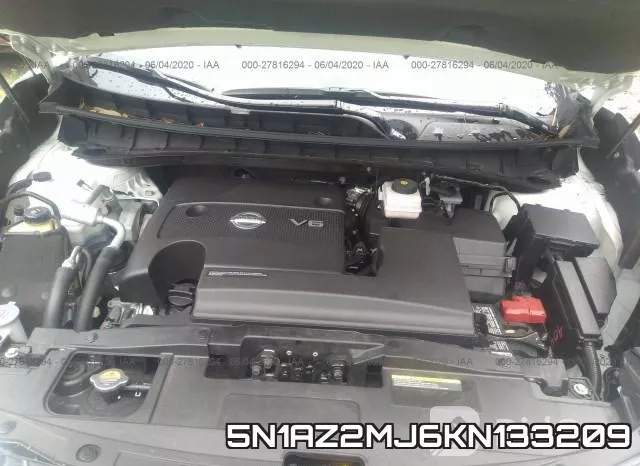 5N1AZ2MJ6KN133209 фото 2