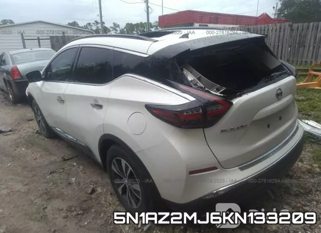 5N1AZ2MJ6KN133209 фото 4