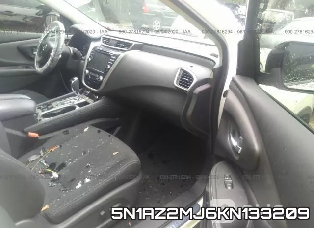 5N1AZ2MJ6KN133209 фото 6