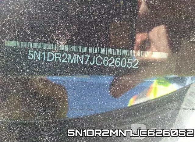 5N1DR2MN7JC626052 фото 10