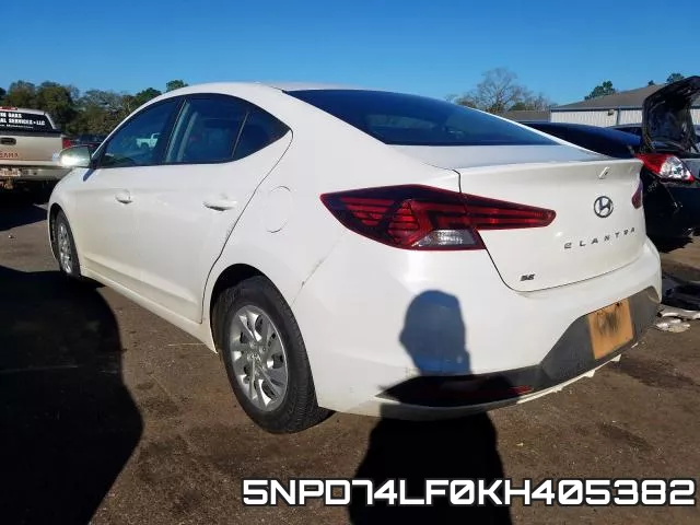 5NPD74LF0KH405382 фото 4
