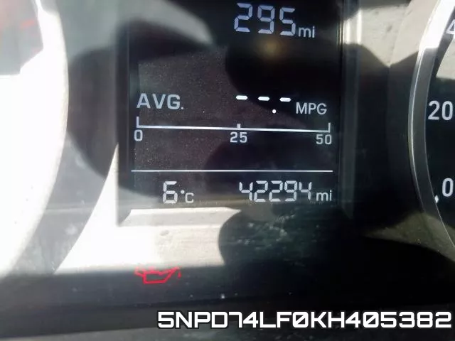 5NPD74LF0KH405382 фото 9
