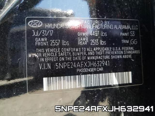5NPE24AFXJH632941 фото 2