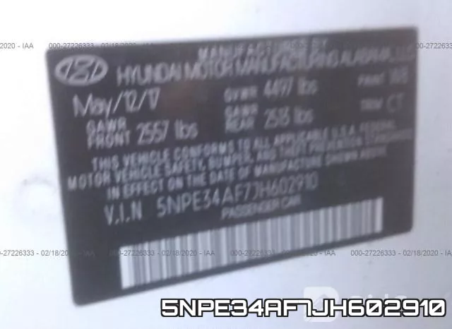 5NPE34AF7JH602910 фото 10