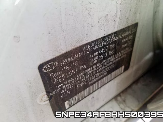 5NPE34AF8HH500395 фото 2