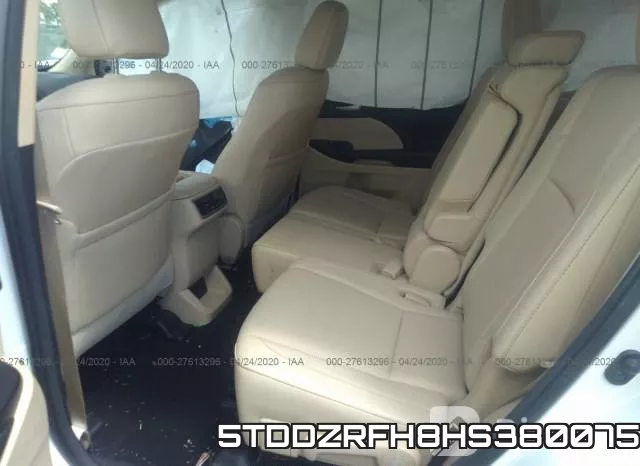 5TDDZRFH8HS380075 фото 9