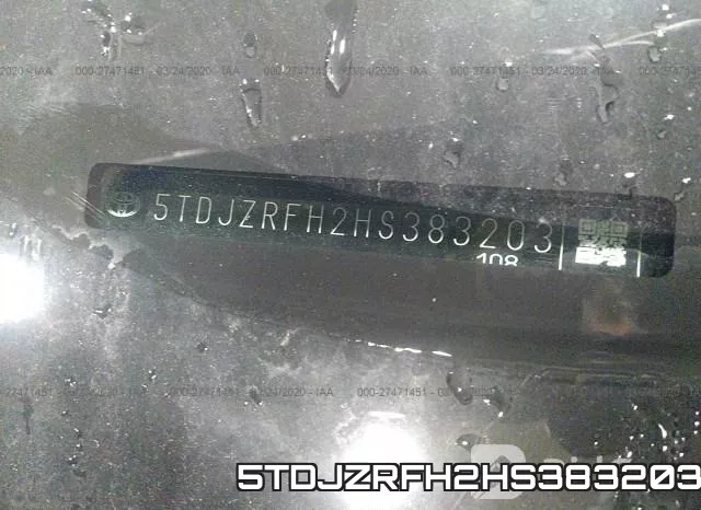 5TDJZRFH2HS383203 фото 10