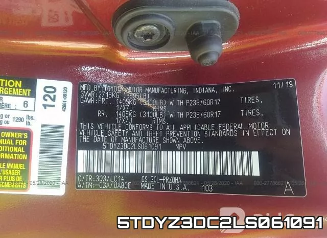 5TDYZ3DC2LS061091 фото 10