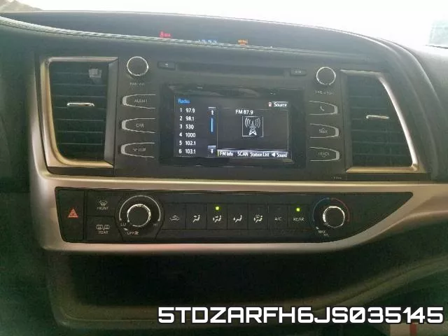 5TDZARFH6JS035145 фото 10