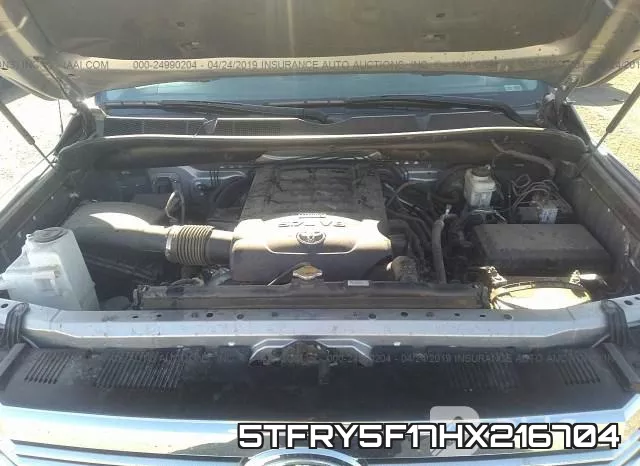 5TFRY5F17HX216704 фото 2