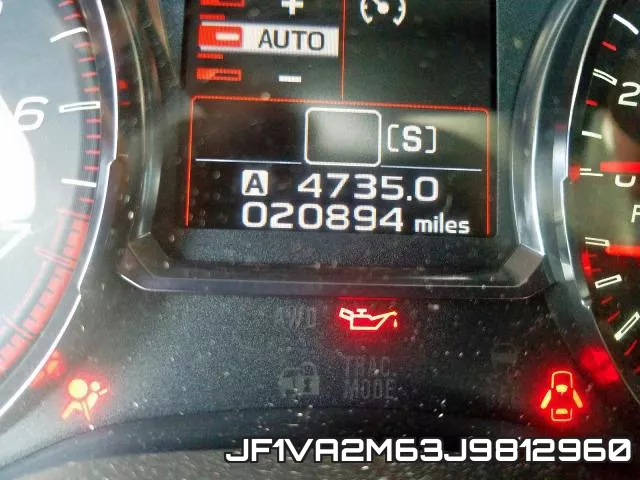 JF1VA2M63J9812960 фото 9